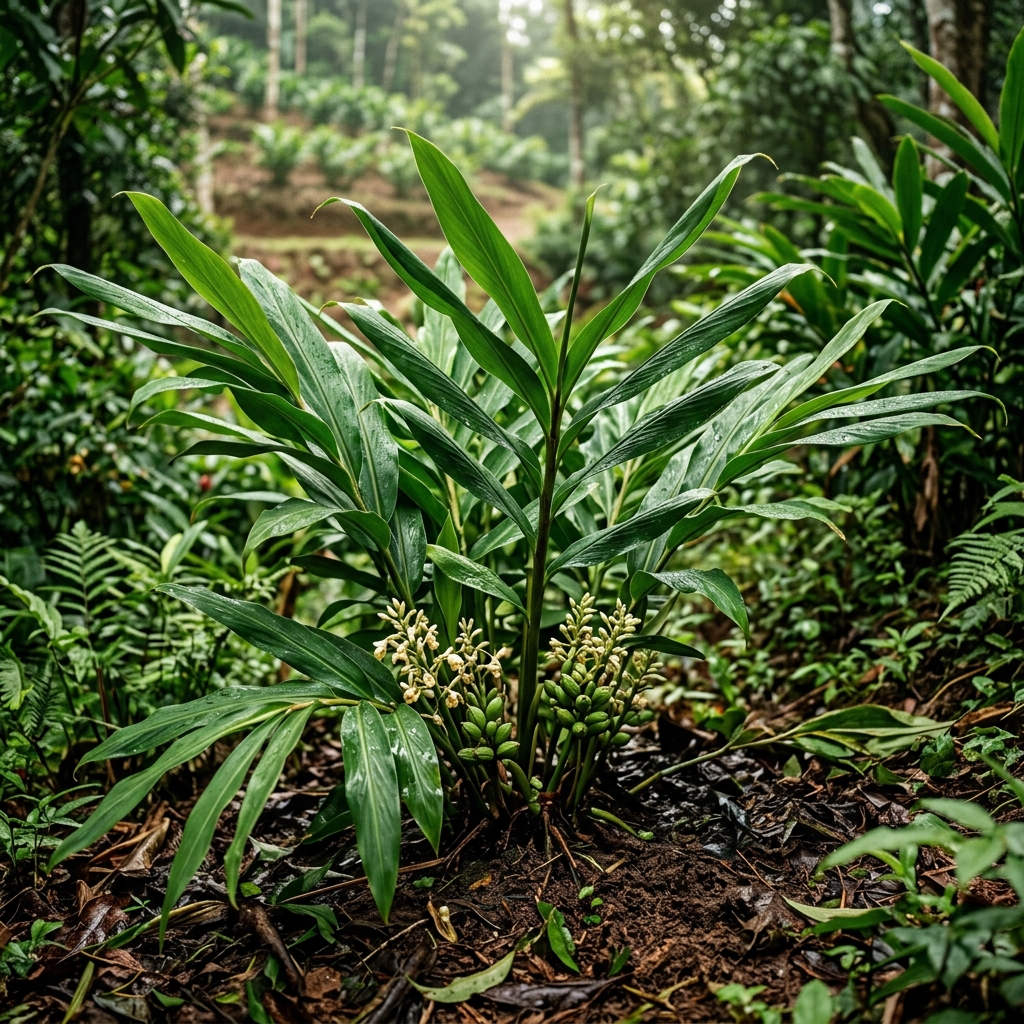 Chemical-free cardamom cultivation at Native Ground Sanctuary